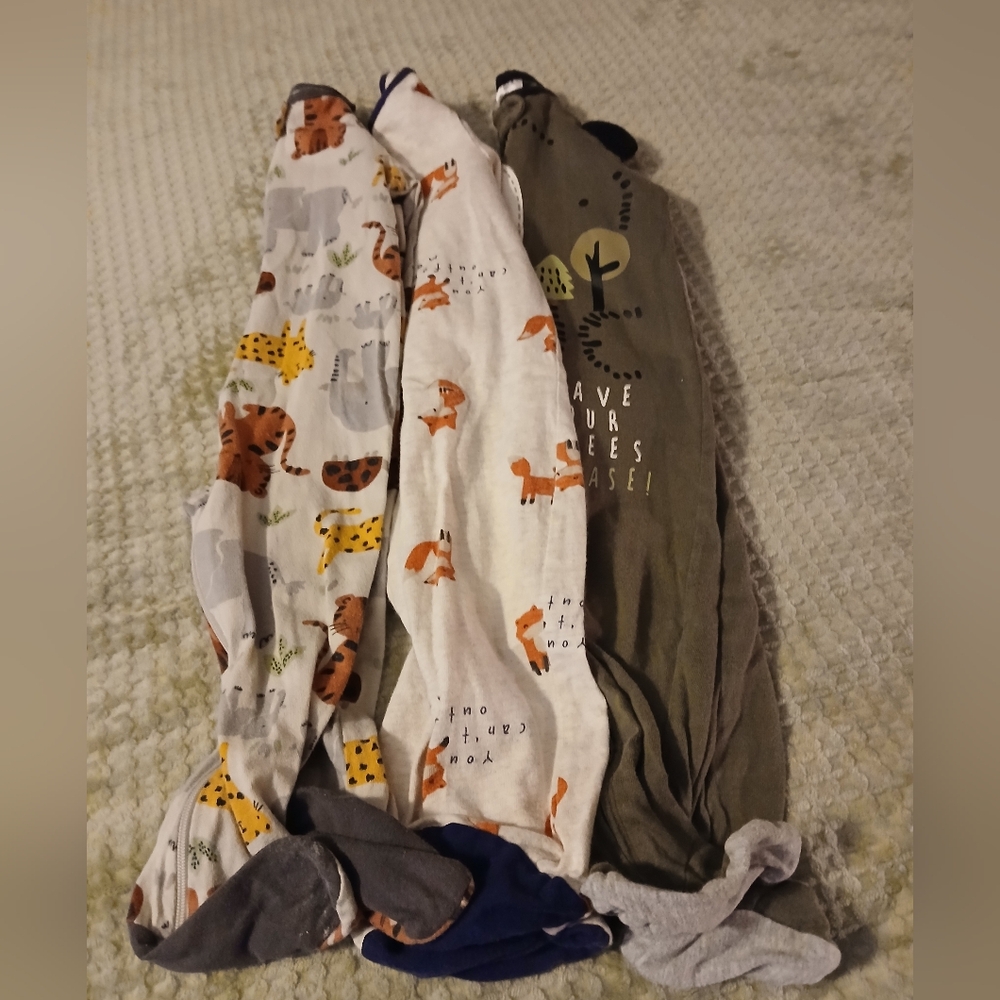 Animal Print Baby Sleep Sacks - Picture 1 of 6